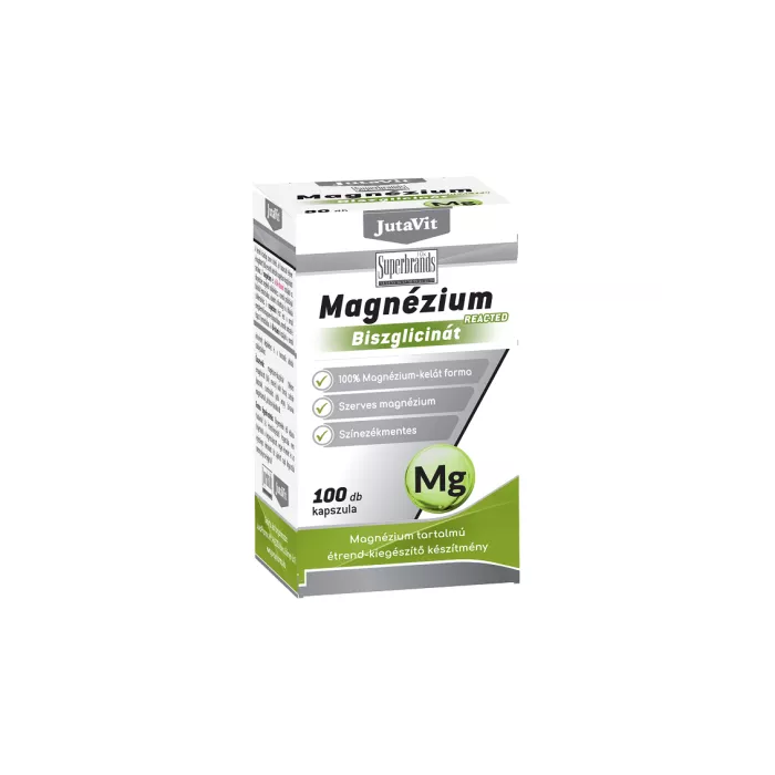 Bisglicinat de Magneziu (100 capsule), JutaVit