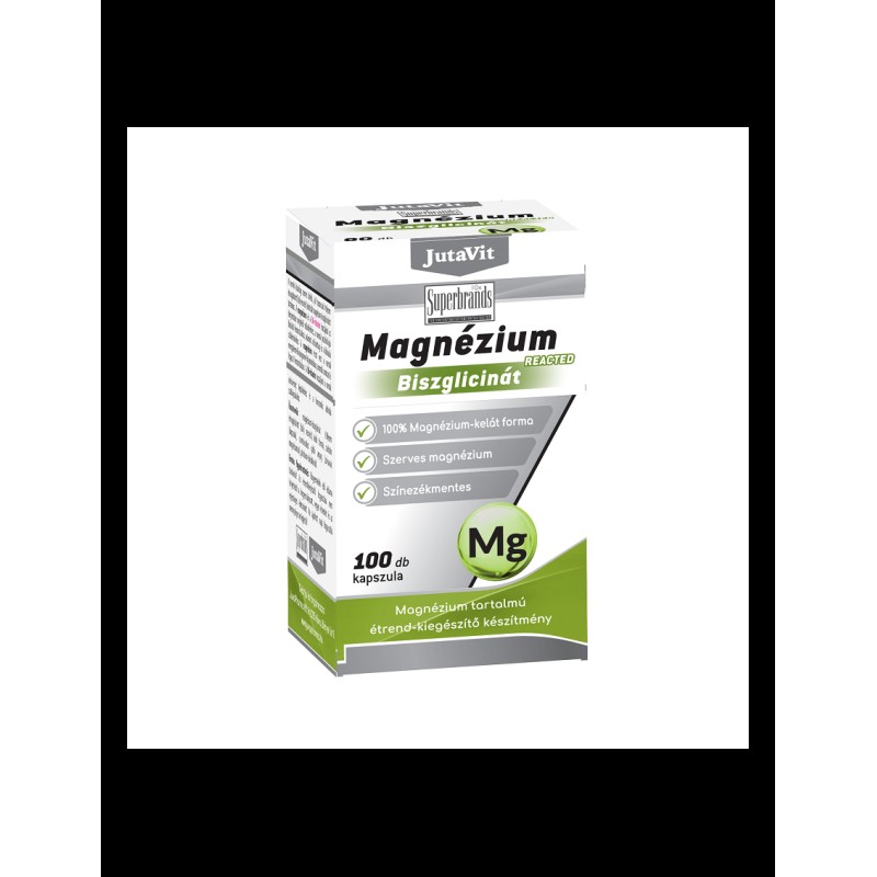 Bisglicinat de Magneziu (100 capsule), JutaVit
