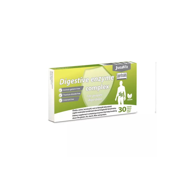 Digestive Enzyme Complex (30 capsule), JutaVit