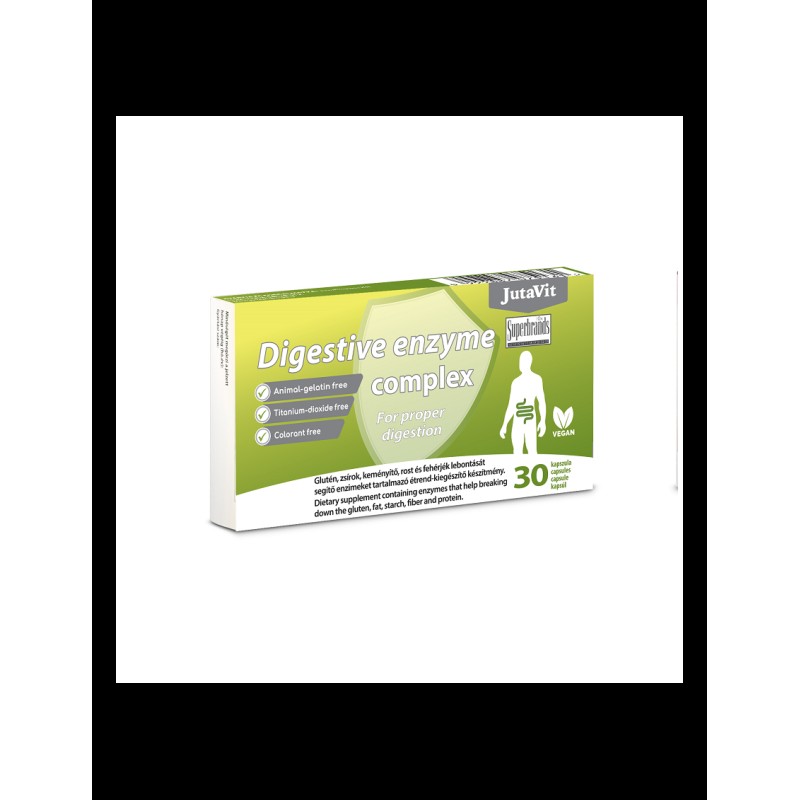 Digestive Enzyme Complex (30 capsule), JutaVit