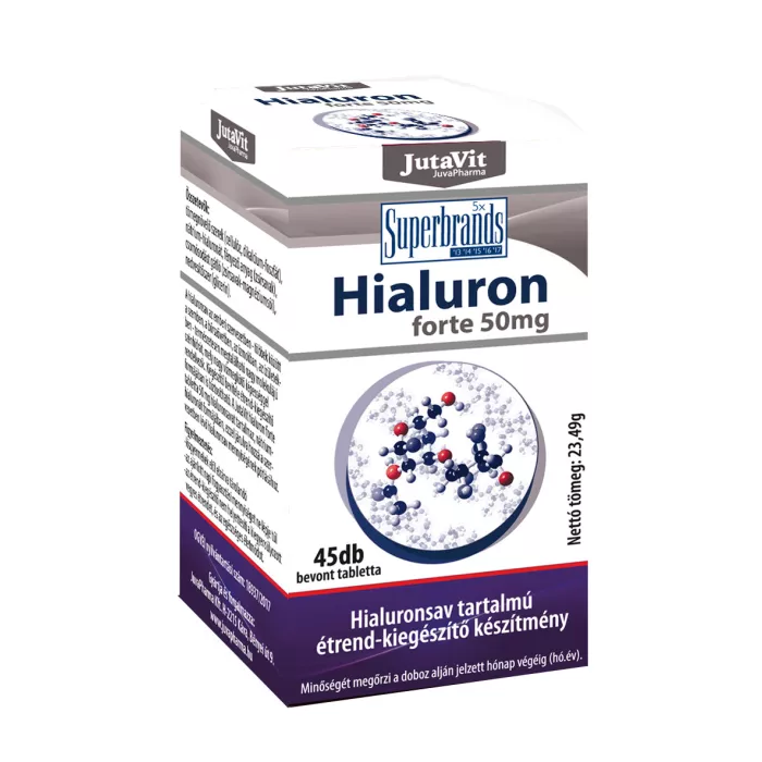 Hialuron Forte 50 mg (45 tablete), JutaVit