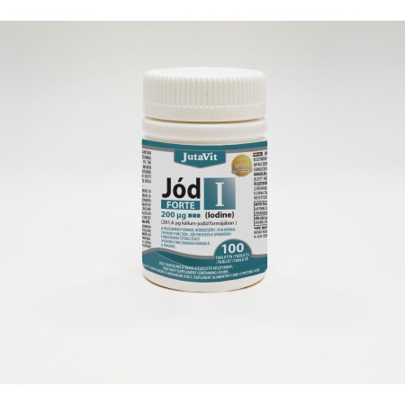 Iod 200 μg (100 tablete), JutaVit
