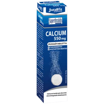 Calciu 550 mg (16 tablete efervescente), JutaVit