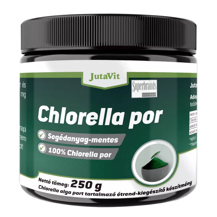 Chlorella Pulbere (250gr), JutaVit