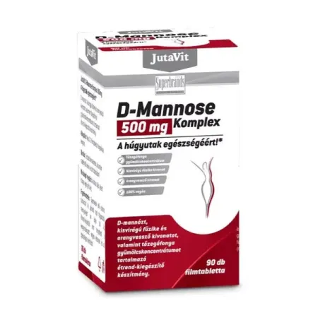 Complex D-manoza 500 mg (90 tablete filmate), JutaVit