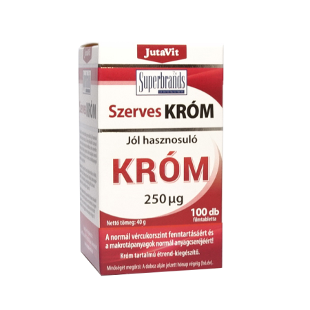 Crom Organic (100 tablete), JutaVit
