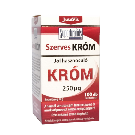 Crom Organic (100 tablete), JutaVit