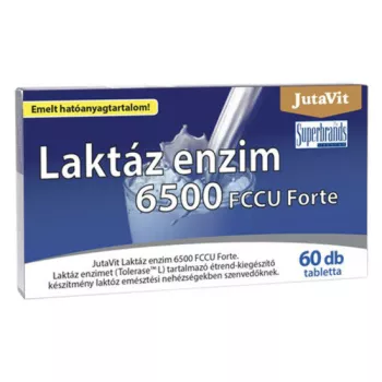 Enzima Lactaza 6500 FCCU Forte (30 tablete), JutaVit