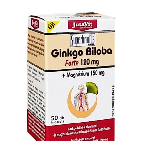 Ginkgo Biloba 120 mg (50 capsule), JutaVit