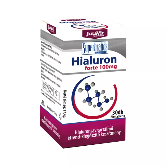 Hialuron Forte 100 mg (30 tablete), JutaVit