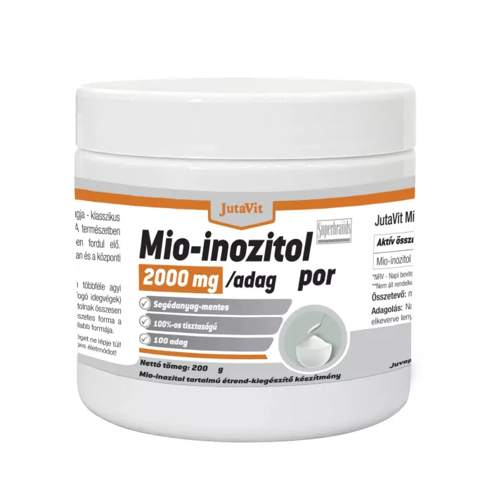 Mio-inozitol 2000 mg pulbere (200 g), JutaVit