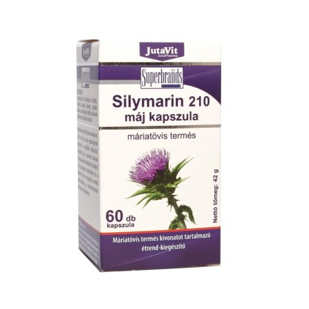 Silimarina 210 mg  (60 tablete), JutaVit