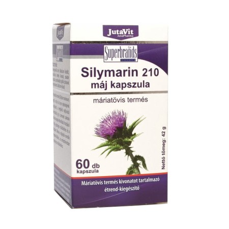 Silimarina 210 mg  (60 tablete), JutaVit