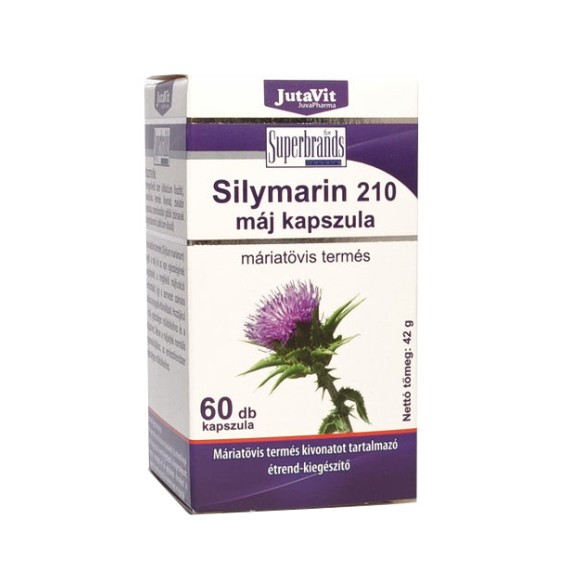 Silimarina 210 mg  (60 tablete), JutaVit