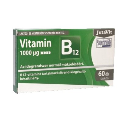 Vitamina B 12 1000 ug (60 tablete), JutaVit
