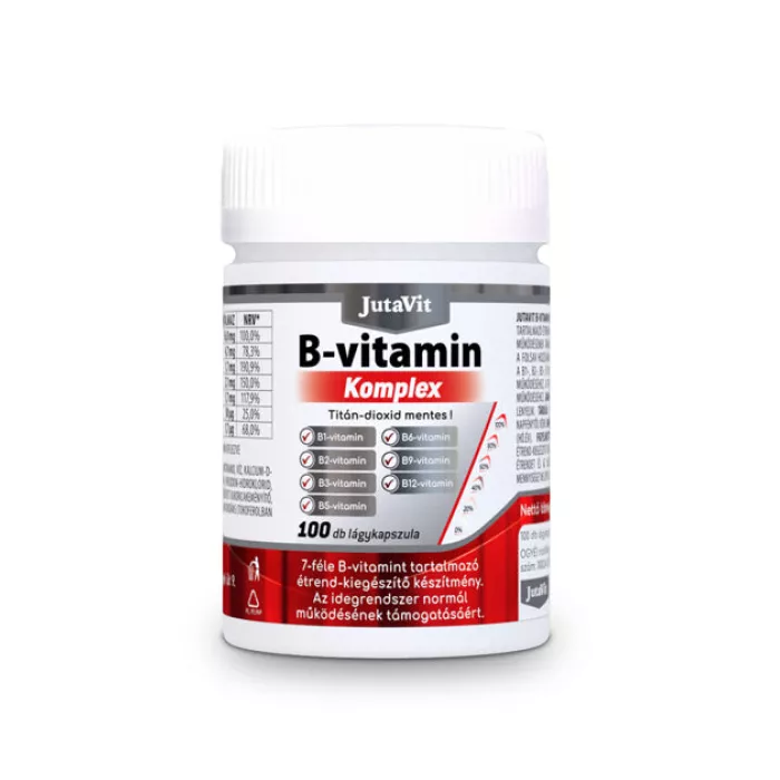 Vitamina B Complex (100 capsule), JutaVit