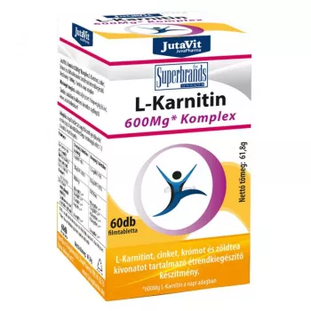 L-Carnitina Complex 600 mg (60 tablete), JutaVit