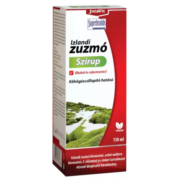 Sirop cu Muschi Islandez (150 ml), JutaVit