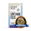 Organic Lions Mane Focus 1000 mg Full Spectrum (60 capsule), MushroomsForLife