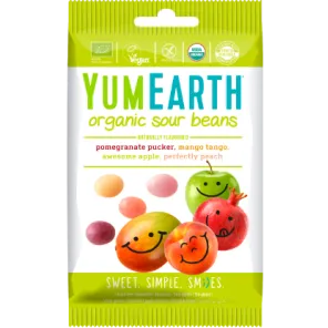 Drajeuri acrisoare, vegan, fara gluten, bio, 50g