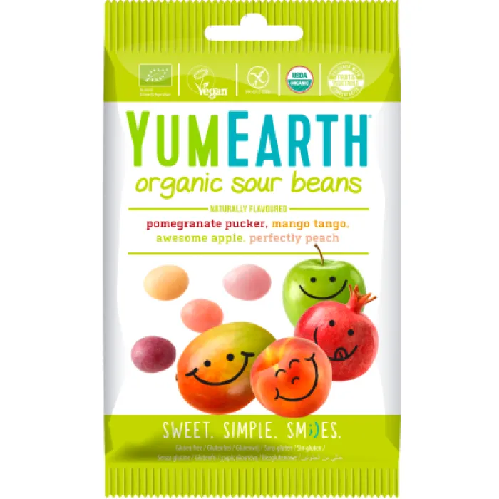 Drajeuri acrisoare, vegan, fara gluten, bio, 50g