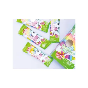 Baton din fructe cu capsuni, Unicorn, vegan, fara zahar 4x20g