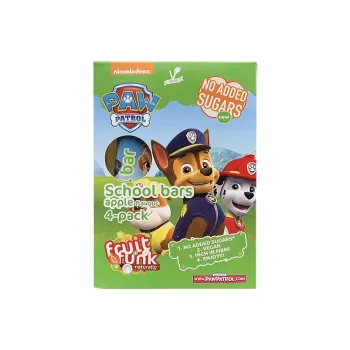 Baton din fructe cu mar - Paw Patrol, vegan, fara zahar 4x20g