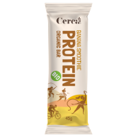 Baton PROTEIN BANANA SMOOTHIE 45 g, bio, fara gluten