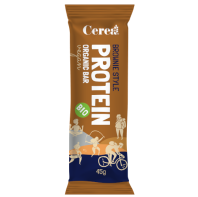 Baton PROTEIN BROWNIE 45 g, bio, vegan, fara gluten