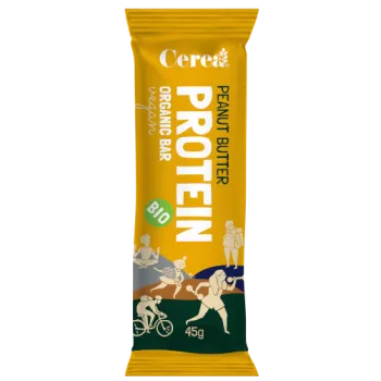 Baton PROTEIN UNT DE ARAHIDE 45 g, bio, vegan, fara gluten