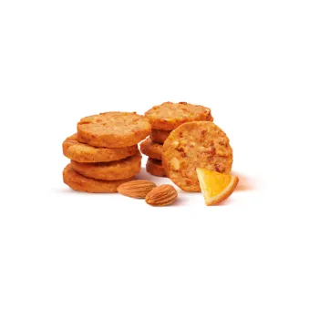Cookies cu migdale si portocale, fara gluten, vegan, The beginnings, 80g