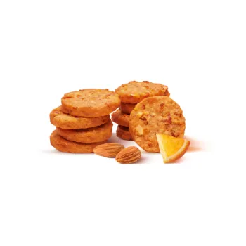 Cookies cu migdale si portocale, fara gluten, vegan, The beginnings, 80g