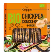Crackers din naut cu ceapa, BIO, vegan, 80 g