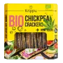Crackers din naut cu seminte de canepa,BIO, vegan, 80g