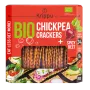Crackers din naut cu sfecla picanta, BIO, vegan, 80g