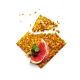 Crackers proteici, raw, vegan, fara gluten, The Beginnings, 80g