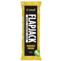Baton FLAPJACK BANANA BREAD 60 g, bio, vegan, fara gluten
