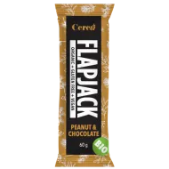 Baton FLAPJACK ARAHIDE SI CIOCOLATA 60 g, bio, vegan, fara gluten