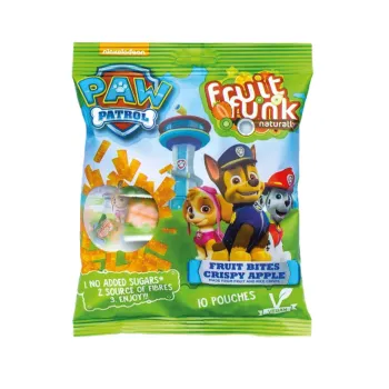 Gustare de fructe - Paw Patrol, vegan, fara zahar 10x10g