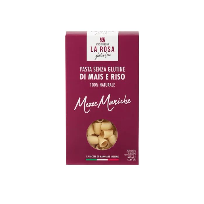 Mezze maniche 500 g, fara gluten