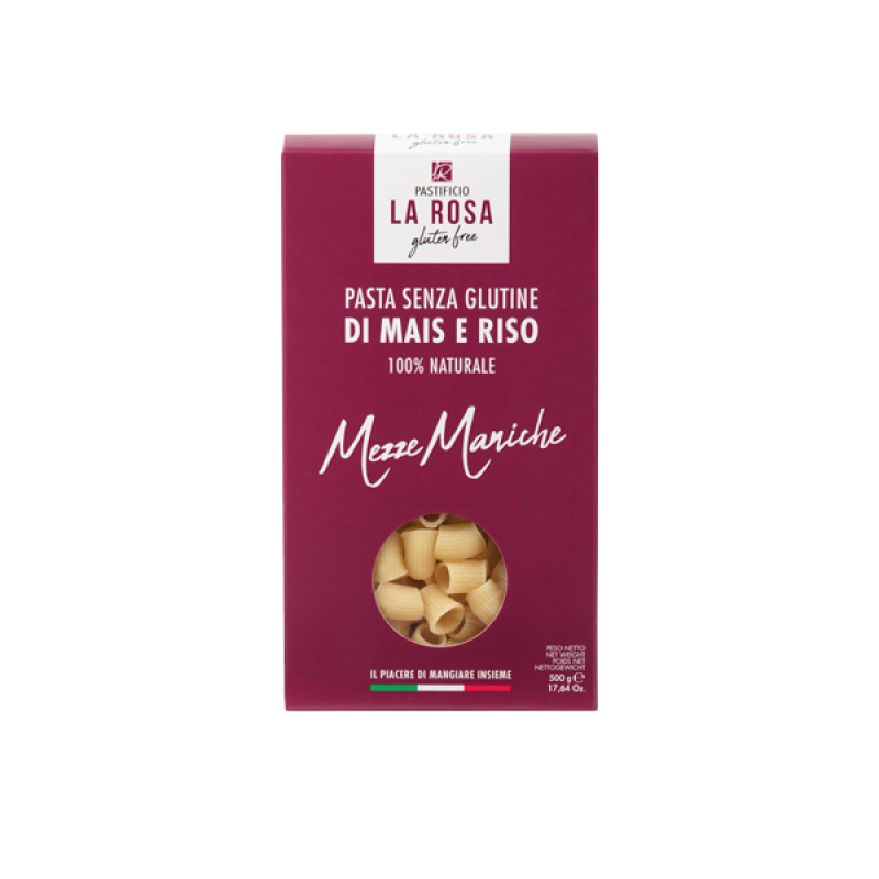 Mezze maniche 500 g, fara gluten