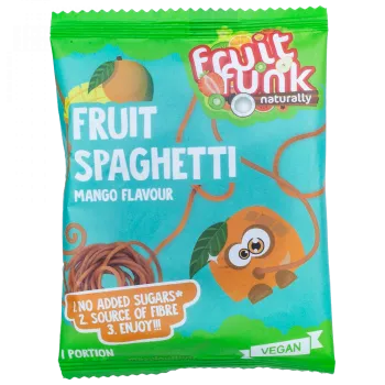 Mini spaghete din fructe cu mango, vegan, 20 g