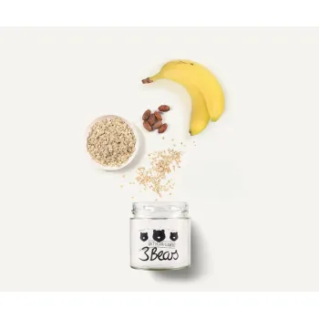 Overnight Oats Porridge banane, 400 g, vegan, fara zahar