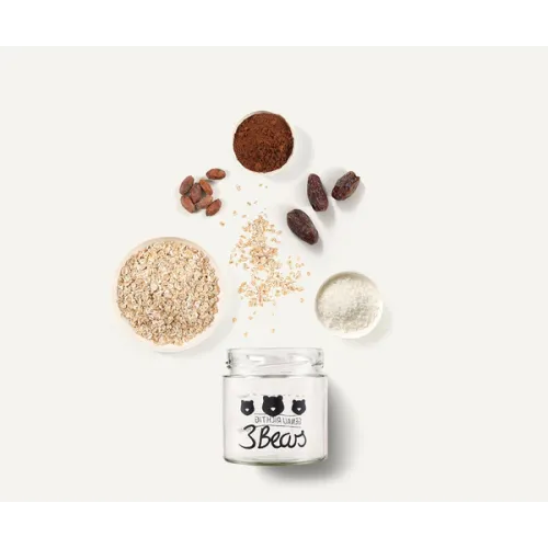 Overnight Oats Porridge cacao, 400 g, vegan, fara zahar