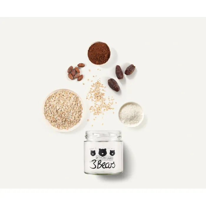 Overnight Oats Porridge cacao, 400 g, vegan, fara zahar
