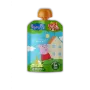 Piure din fructe cu mar, morcov, banane, 90, Peppa Pig, ECO, 6 luni +, 90 g