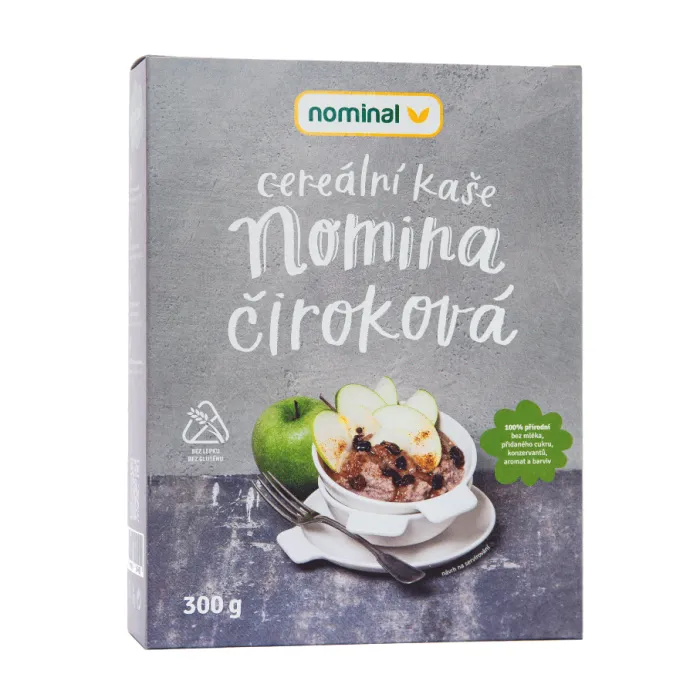 Porridge Nomina Sorg 300 g, fara gluten