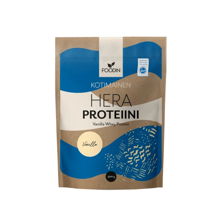 Pudra proteica din zer, cu vanilie, fara cazeina, 500 g