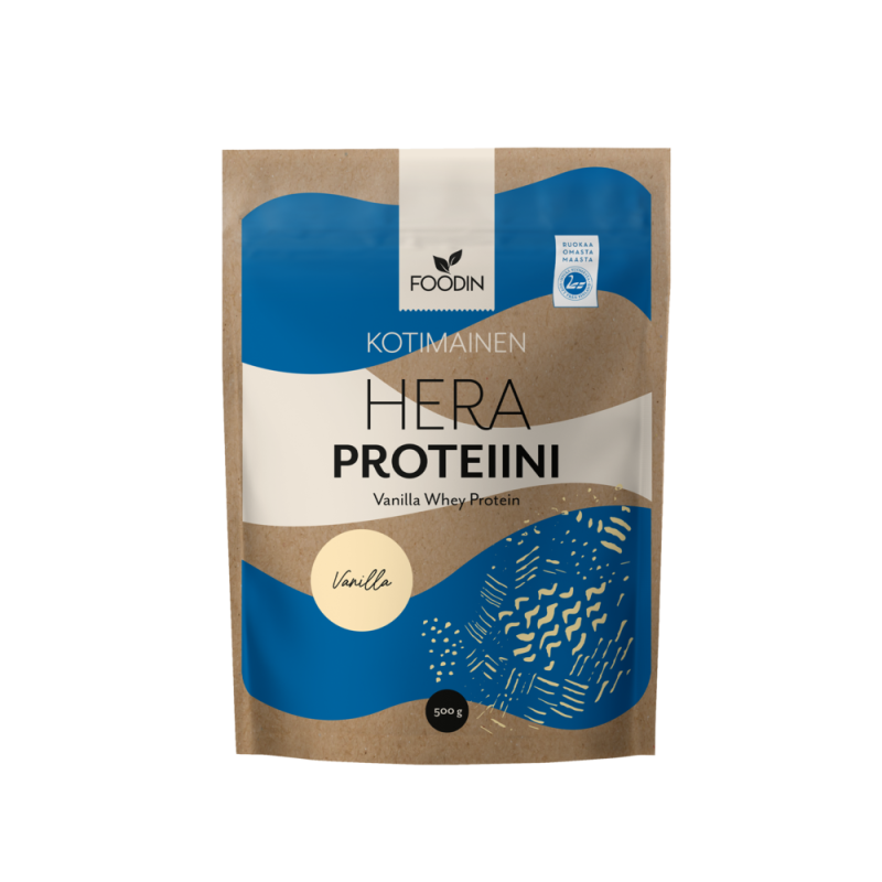 Pudra proteica din zer, cu vanilie, fara cazeina, 500 g