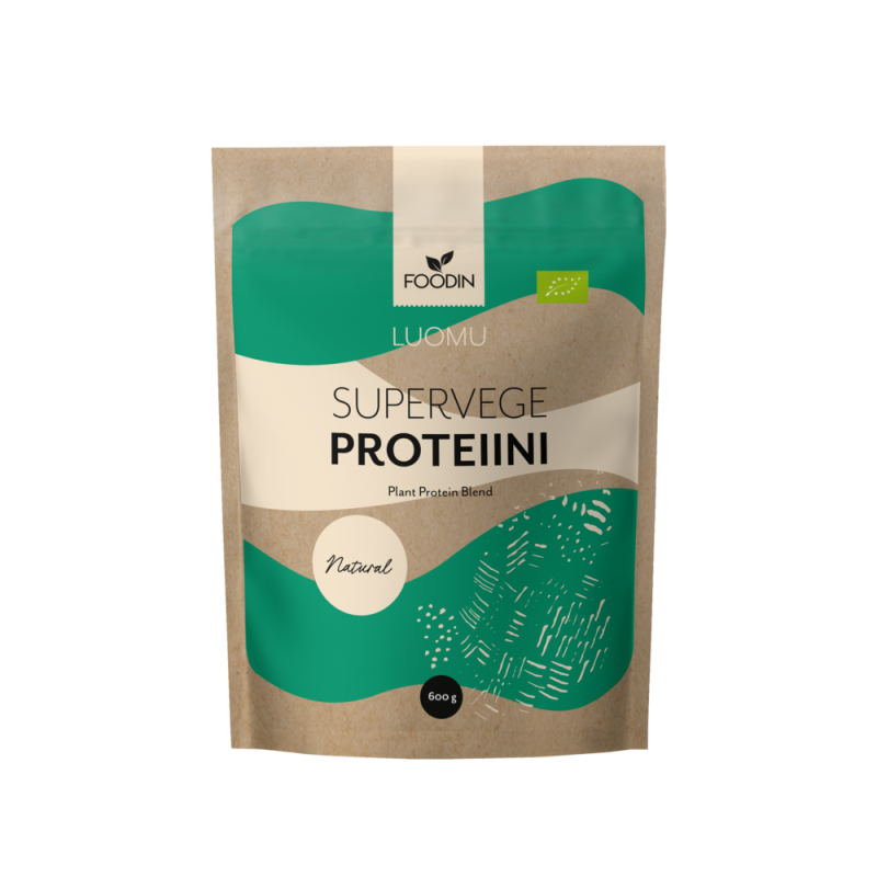 Pudra proteica vegana, bio, 600 g